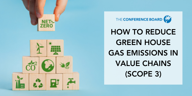How to Reduce Green House Gas Emissions in Value Chains (Scope 3)
